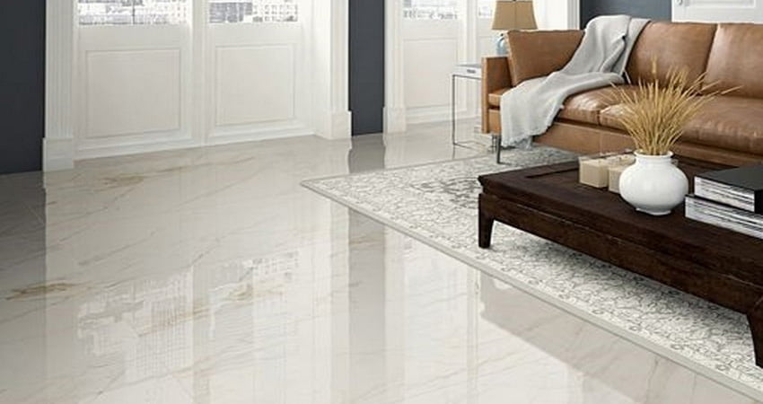 سرامیک پرسلان سفید مات با نصب آسان و سریع